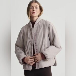 VARLEY TILLEY LIGHT PADDED JACKET IN ETHEREA, SIZE M.